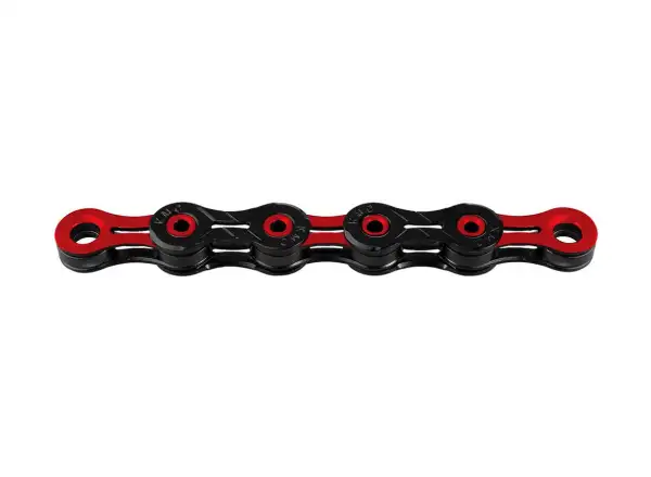 KMC X11 DLC black/red chain 118 links