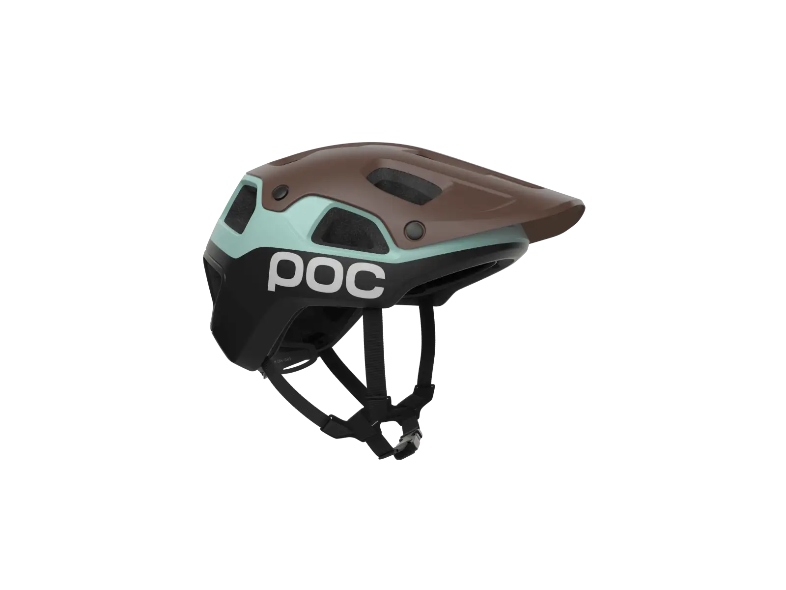 POC Cularis Pure helmet Bronzite Brown Matt/Lazurite Blue Matt