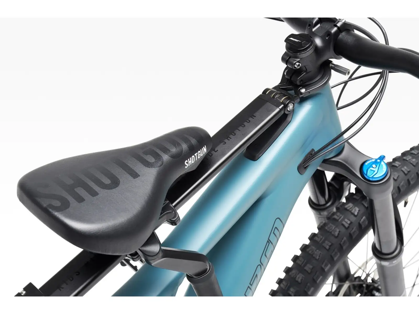 Kids Ride Shotgun Pro child seat on frame