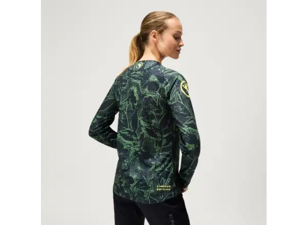 Endura Floral LTD women's jersey long sleeve Black
