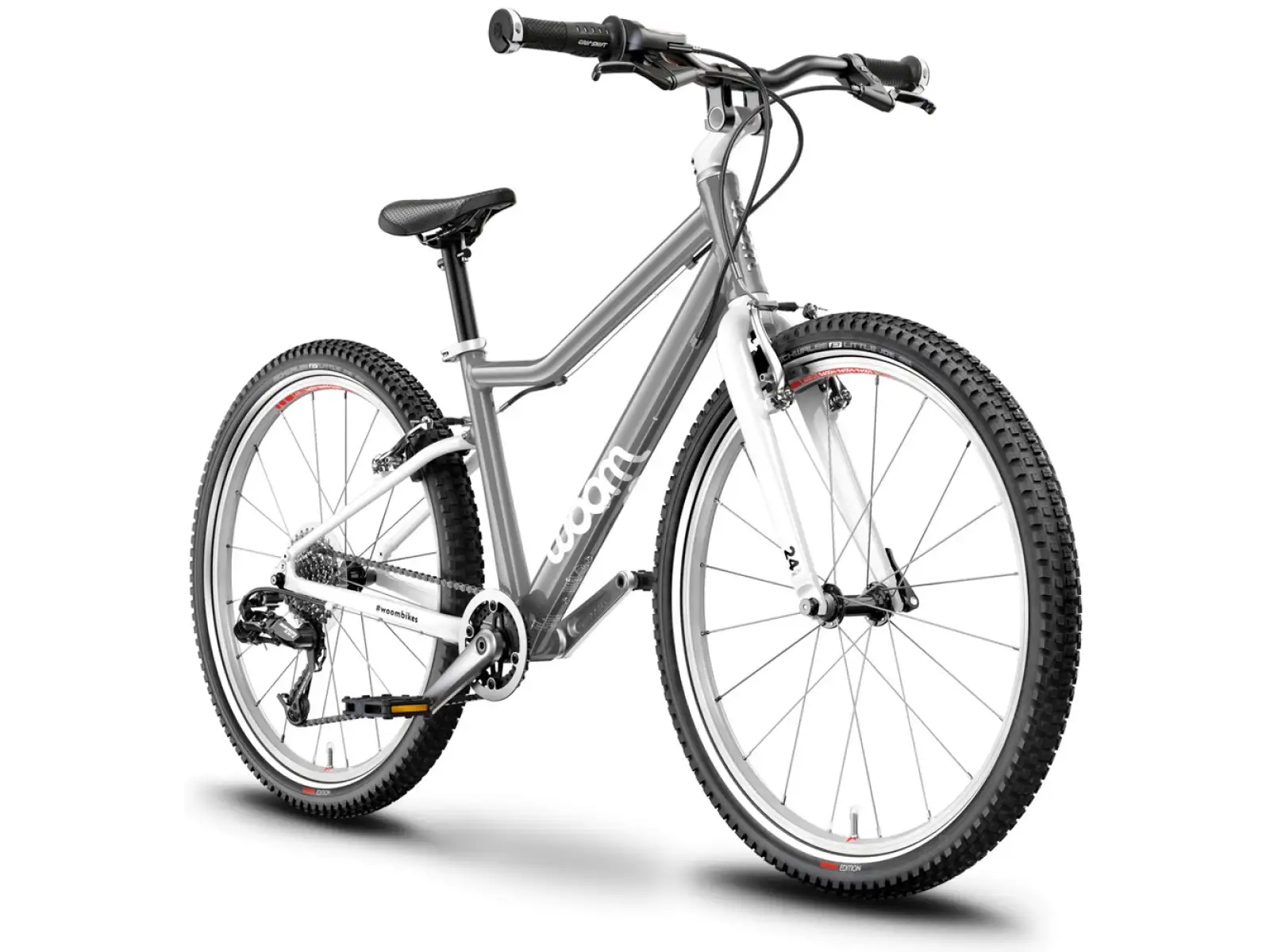 Woom 5 Moon Grey 24 children's bike