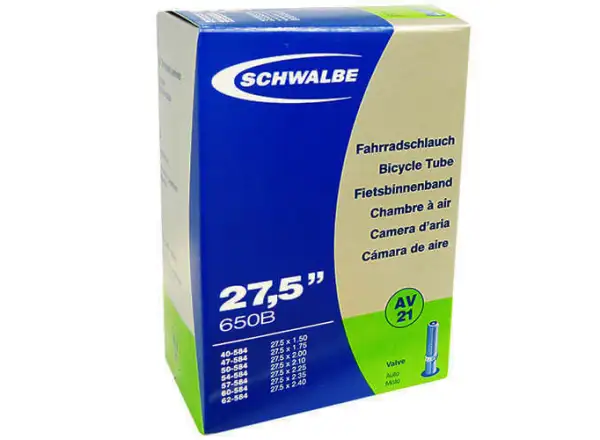 Schwalbe MTB inner tube 27,5x1,50-2,40" (Nr.21)