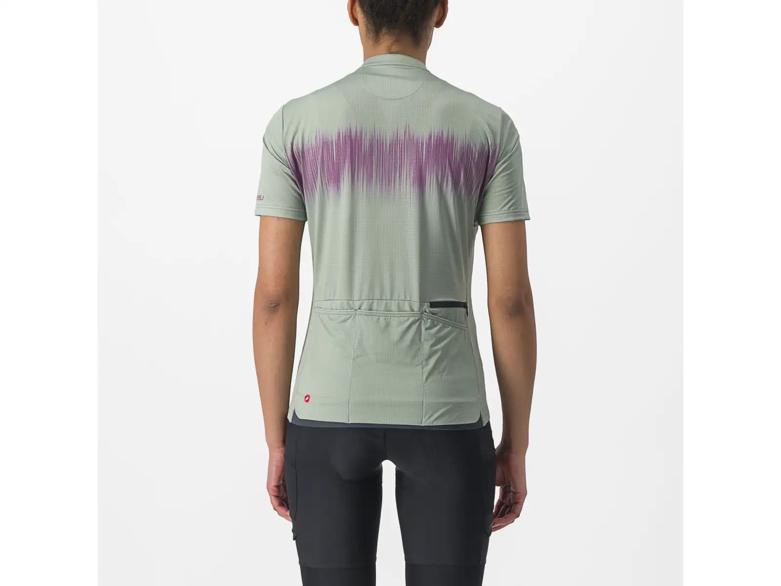 Castelli Unlimited Sentiero 2 women's jersey short sleeve Defender Green