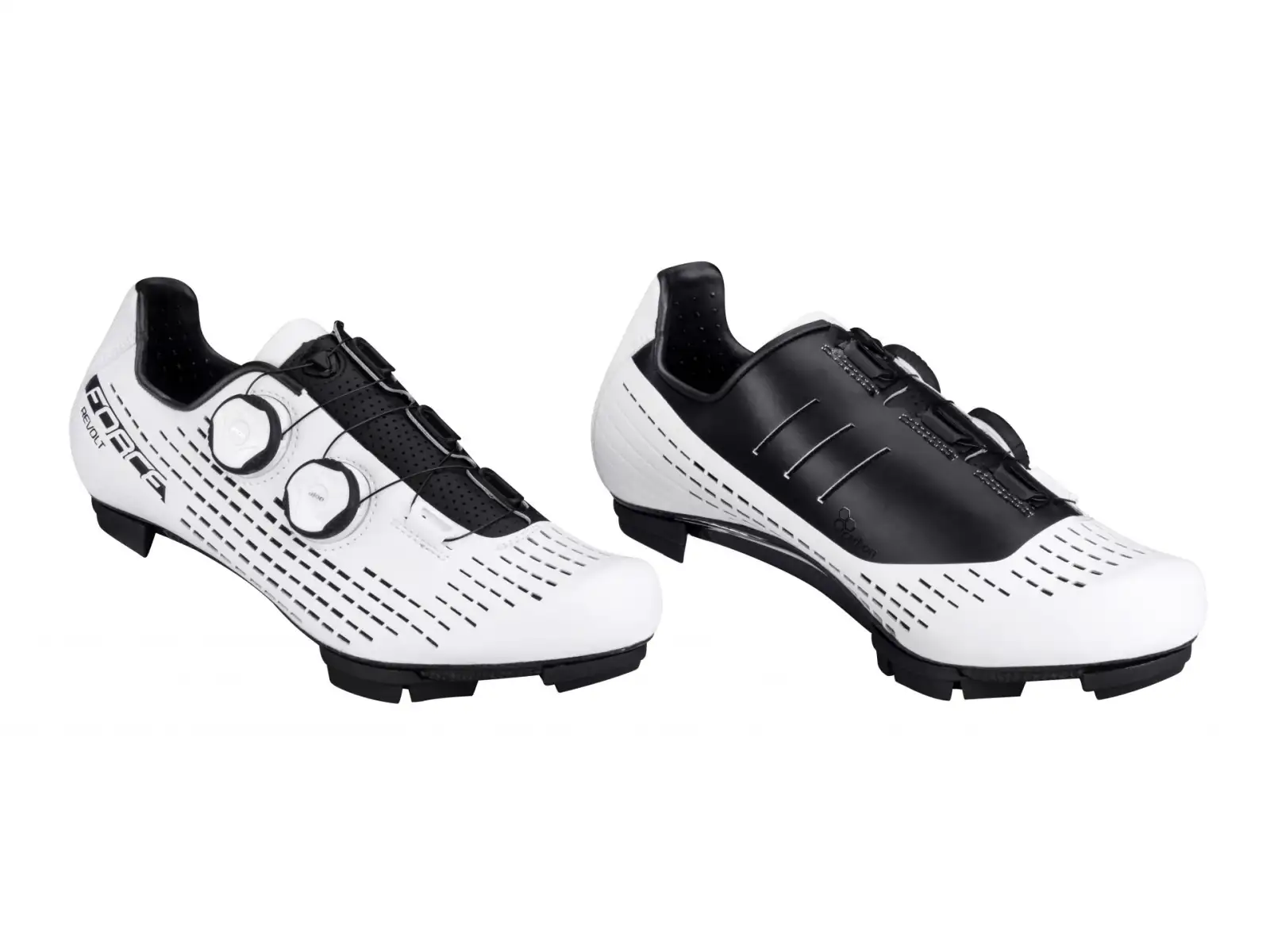Force Revolt Carbon MTB men's cycling shoes white