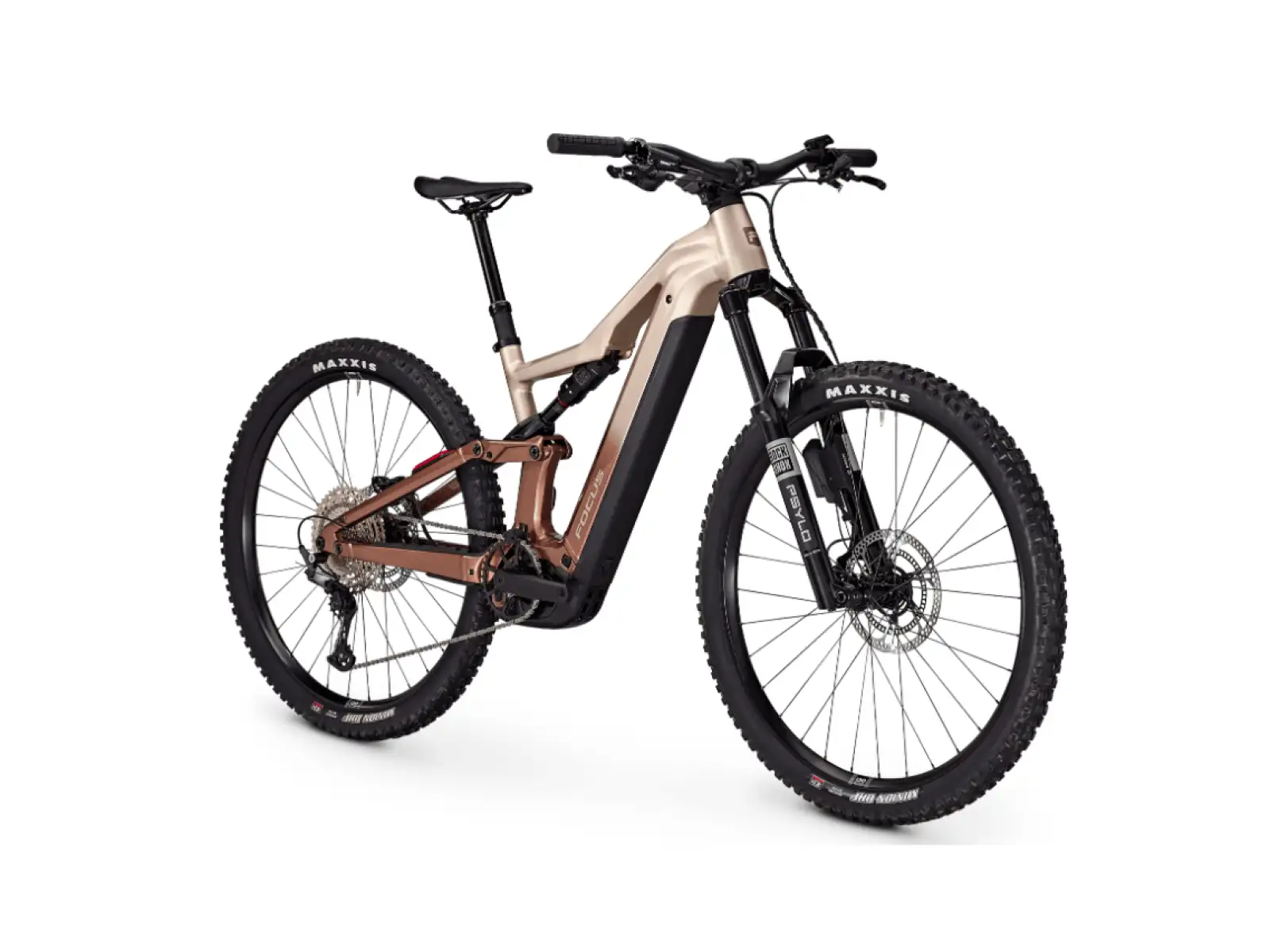 Focus Thron2 6.8 ABS full-suspension e-bike 600 Wh Adamantsilver / Platinumbronze
