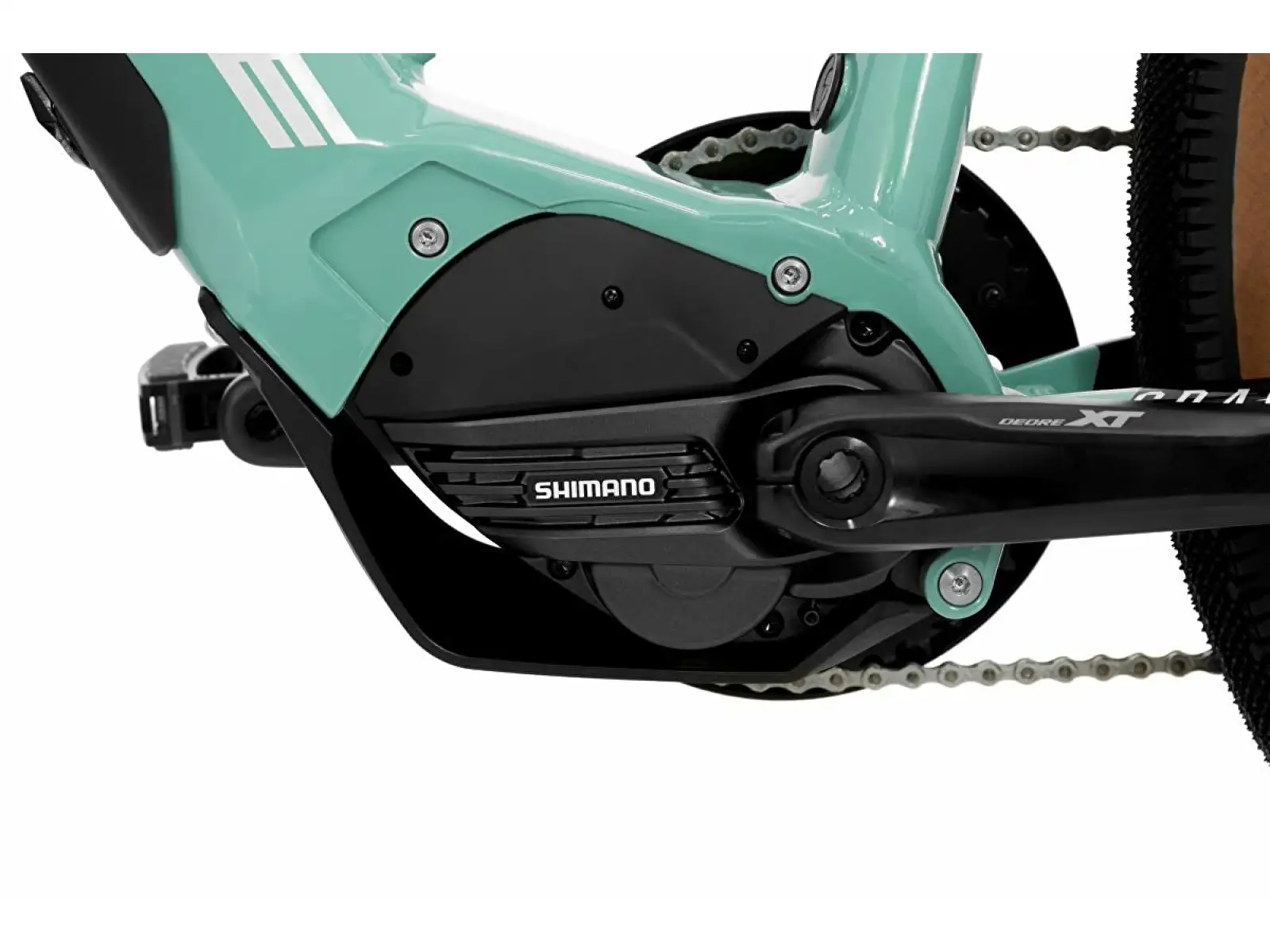 Rock Machine Gravelride e700 Di2 gravel e-bike menthol/silver