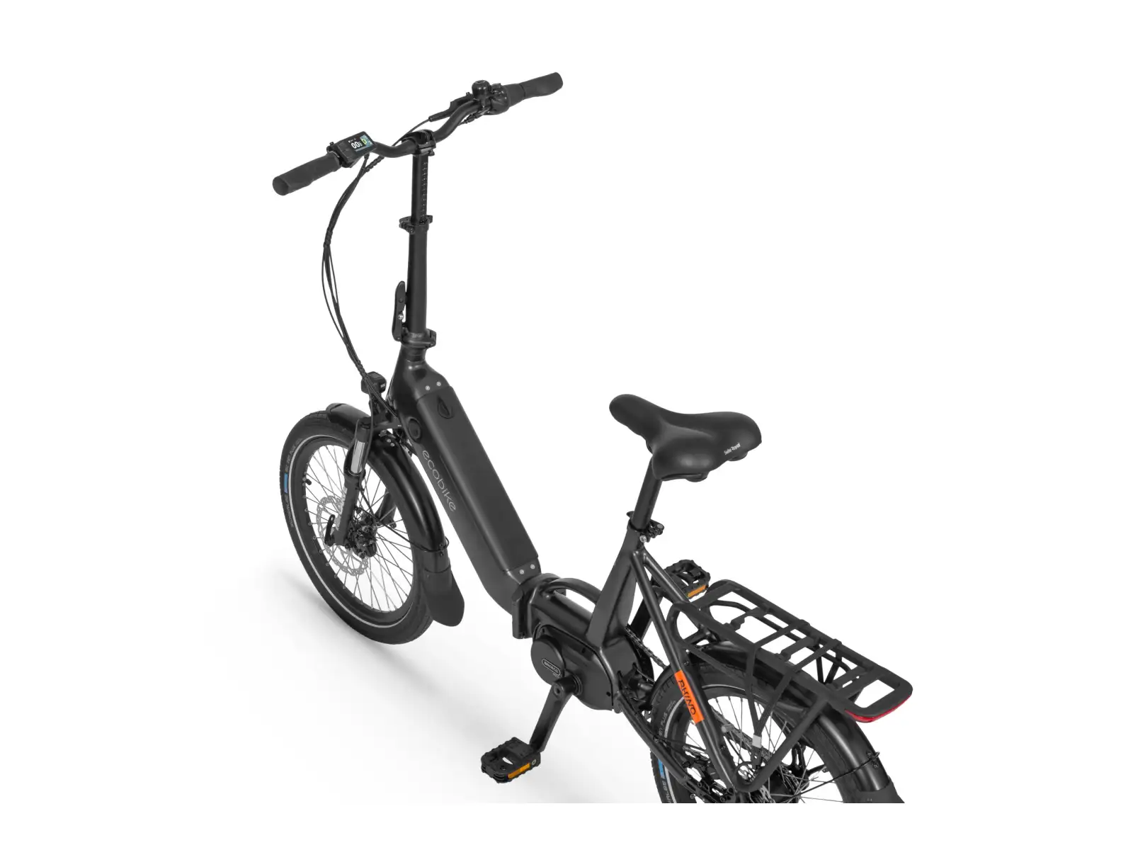 Ecobike Rhino Cruise 630 Wh Black folding e-bike