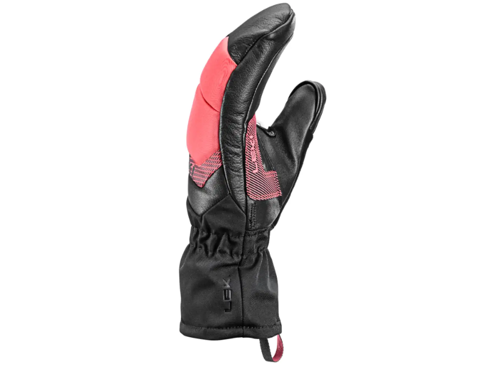 Leki Griffin Base 3D Women Mitt gloves Black-Rose
