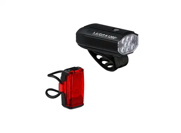 Lezyne Lite Drive 1200+ KTV Drive Pro+ front and rear light
