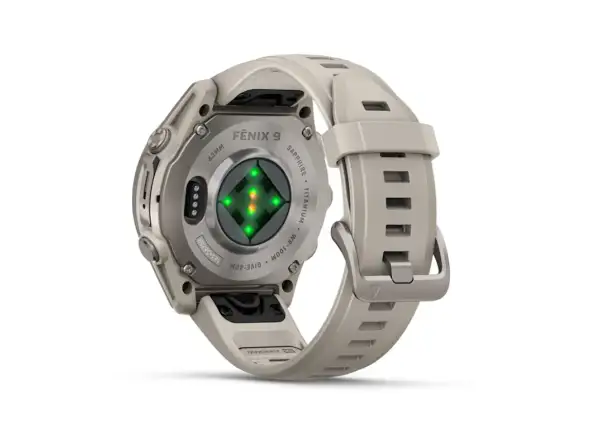 Garmin fenix 9–43 mm smart watch Titanium Fog Gray