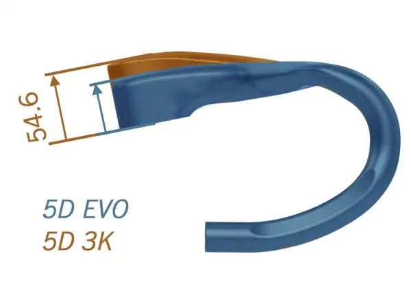 Vision Kombo Metron ACR EVO handlebars with integration 400x110 mm