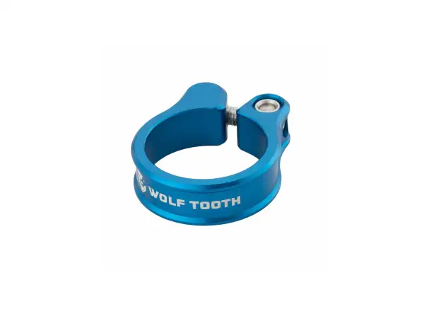 Wolf Tooth seat clamp 34.9 mm blue
