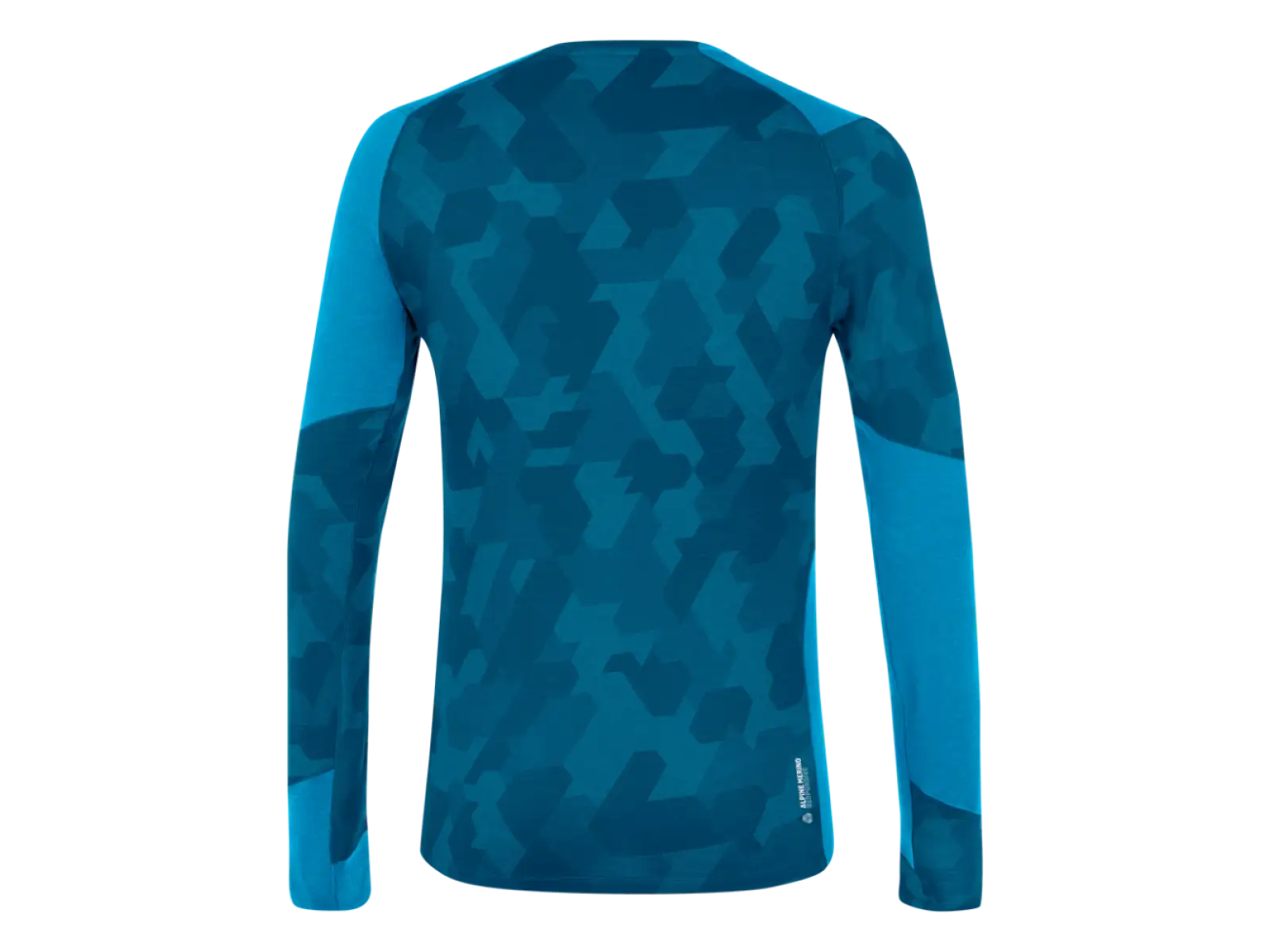 Salewa Cristallo Warm AMR Long Sleeve T-Shirt Men Cloisonne Blue