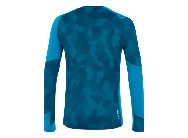 Salewa Cristallo Warm AMR Long Sleeve T-Shirt Men Cloisonne Blue