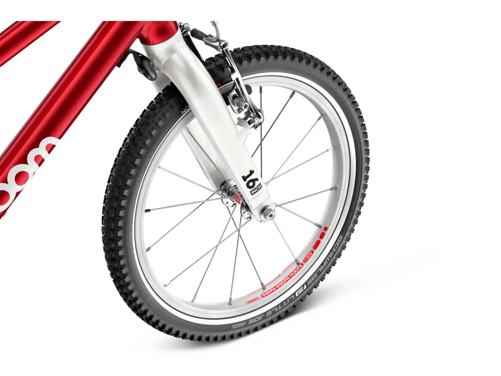 Woom 3 anniversary red 16" children's bike