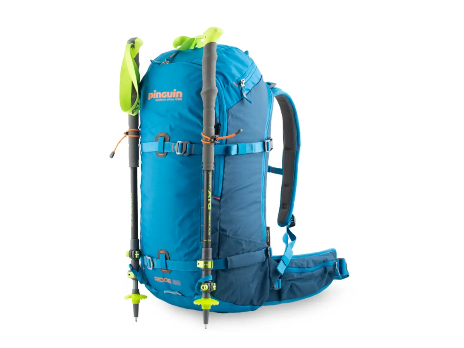 Pinguin Ridge 28 winter backpack Petrol