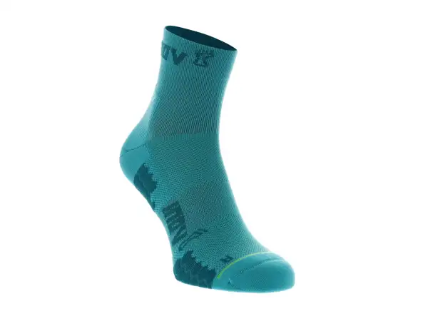 Inov-8 Trailfly mid socks teal/purple