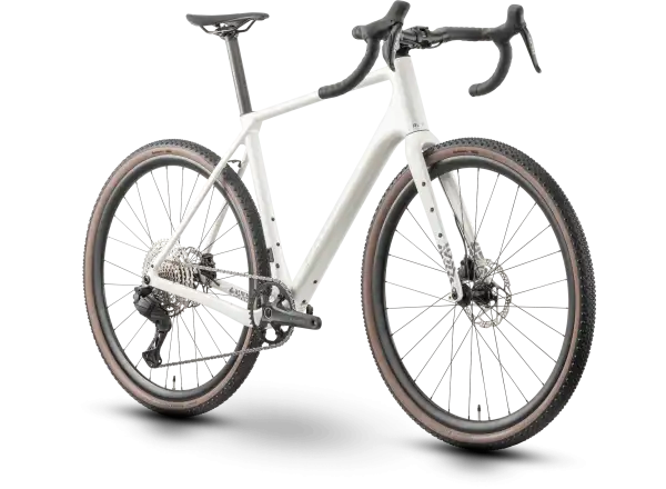Raymon Soreno Pro 700 GRX715 Di2 gravel bike White Sparkle