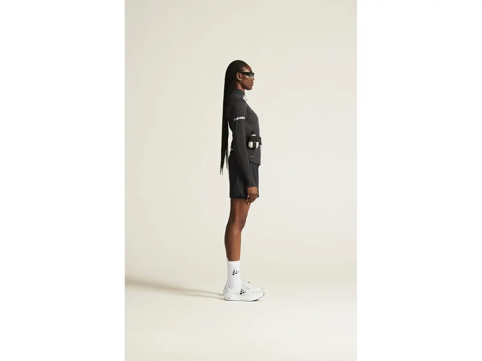 Craft ADV SubZ Wool women's running shirt long sleeve black