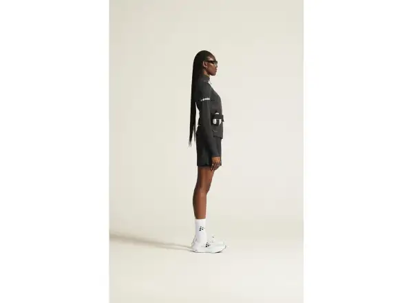 Craft ADV SubZ Wool women's running shirt long sleeve black