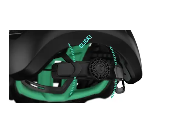 Lazer Coyote KinetiCore helmet Orange / Green