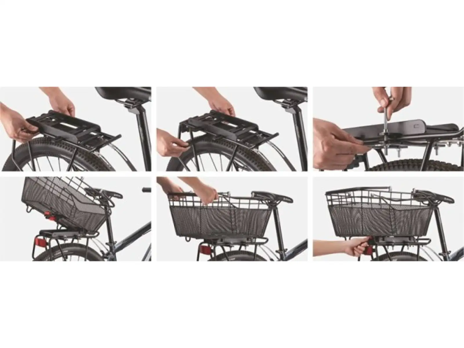 MAX1 Animal Fiona 1.0 rear bicycle basket with FLEXI-MAX quick-release system