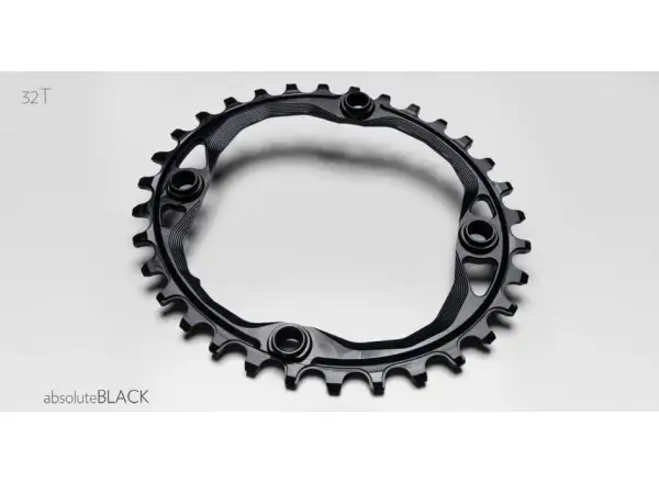 Absolute Black OVAL32 Shimano BCD104 chainring 32T oval