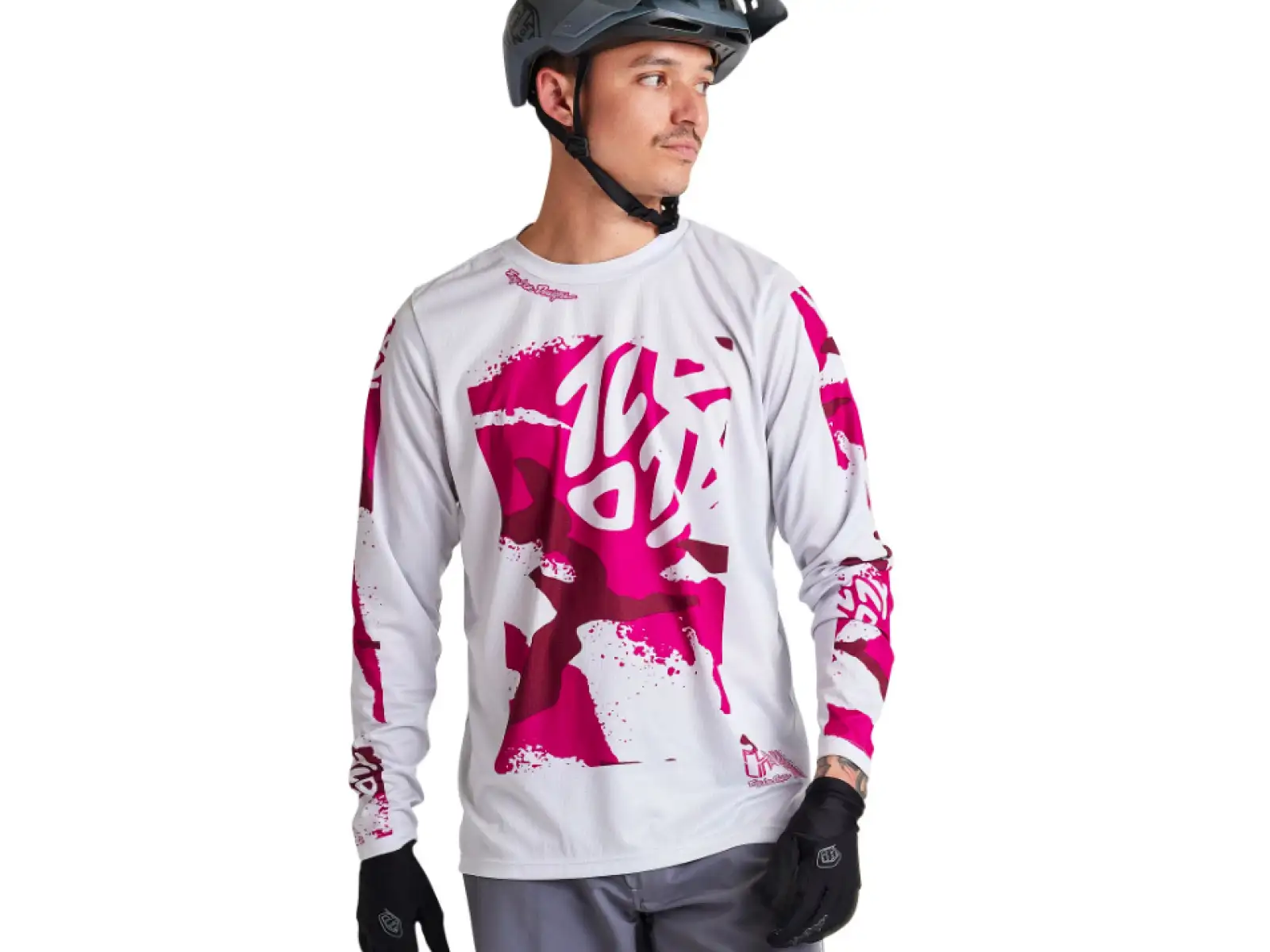 Troy Lee Designs Flowline men's jersey long sleeve Confined Mist