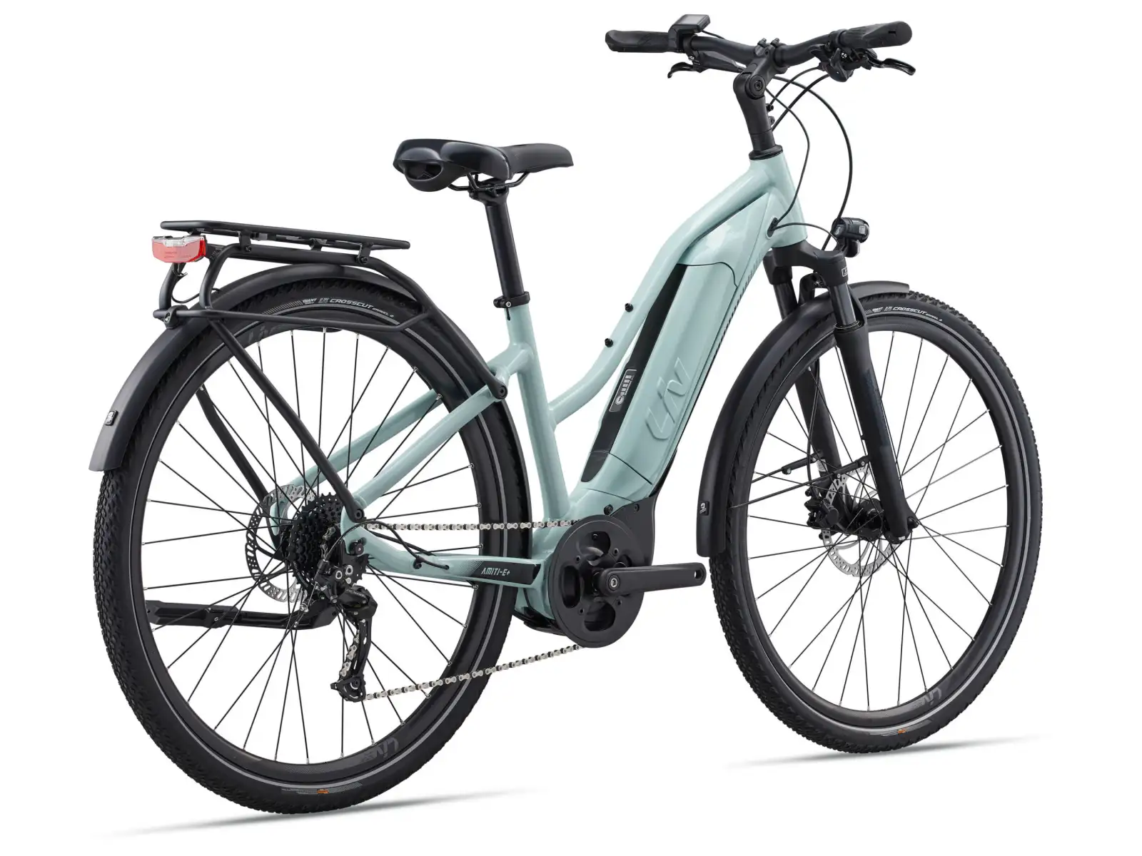 Liv Amiti E+3 trekking e-bike soap suds