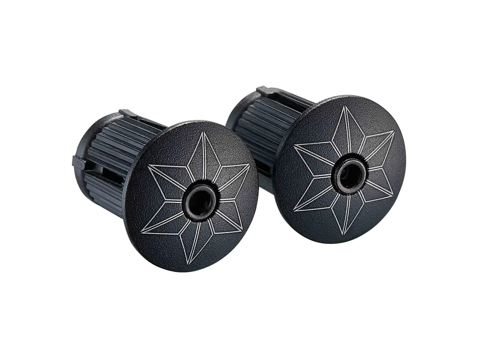 Supacaz Super Sticky Kush Star Fade handlebar tape Fire Refractor/Black Star Plugz