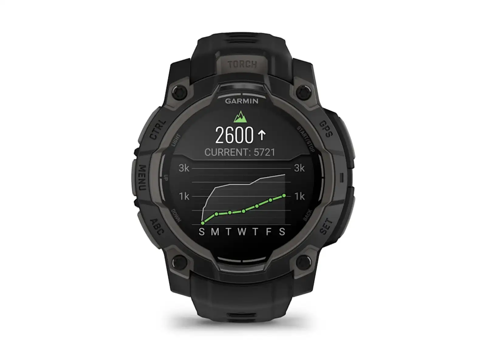 Garmin Instinct 3 Amoled 45 mm smartwatch Black/Black band