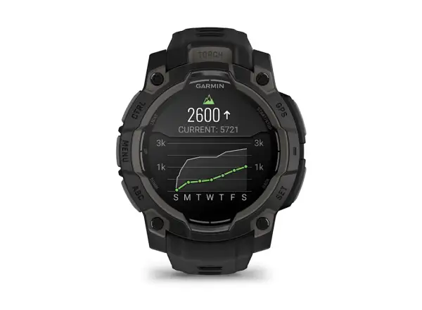 Garmin Instinct 3 Amoled 45 mm smartwatch Black/Black band