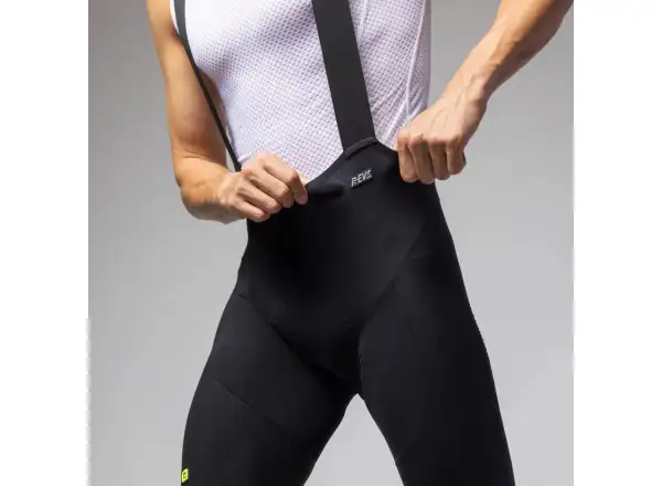 Alé R-EV1 Sprinter men's shorts with pad and braces Black