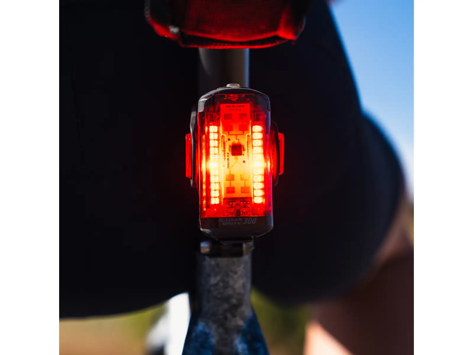 Lezyne Radar Drive Rear rear light Black