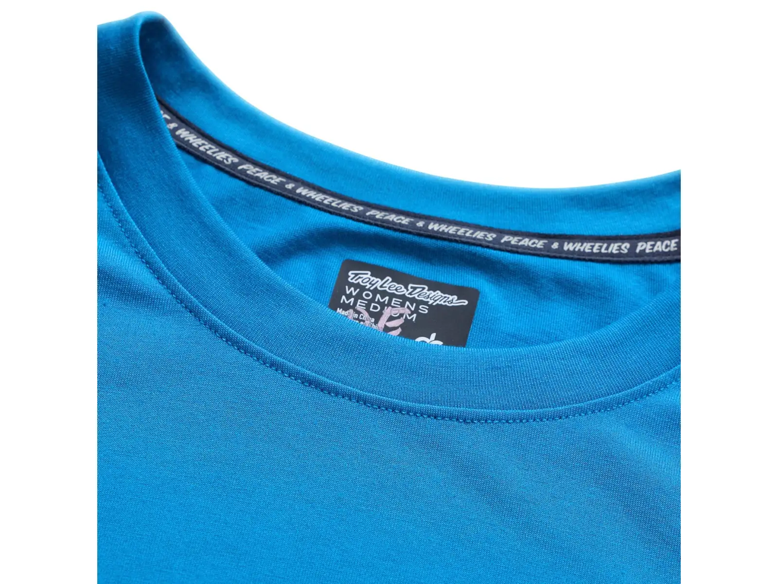 Troy Lee Designs Lilium Ride women's T-shirt short sleeve One Eye Aero Blue