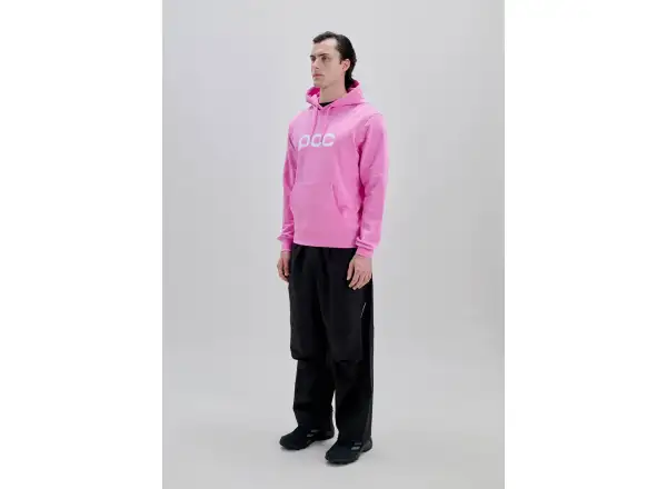 POC Hood sweatshirt Thulite Pink/Hydrogen White