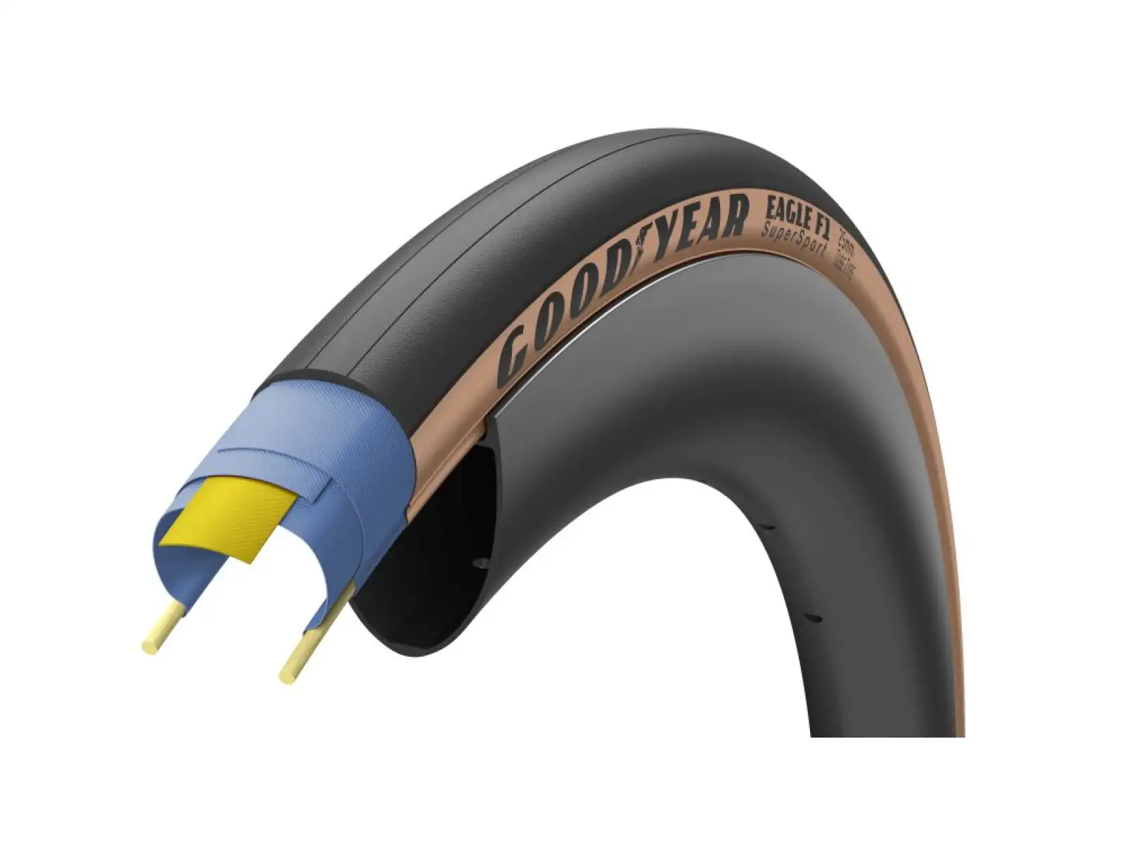 Goodyear Eagle F1 SuperSport road tire Transparent
