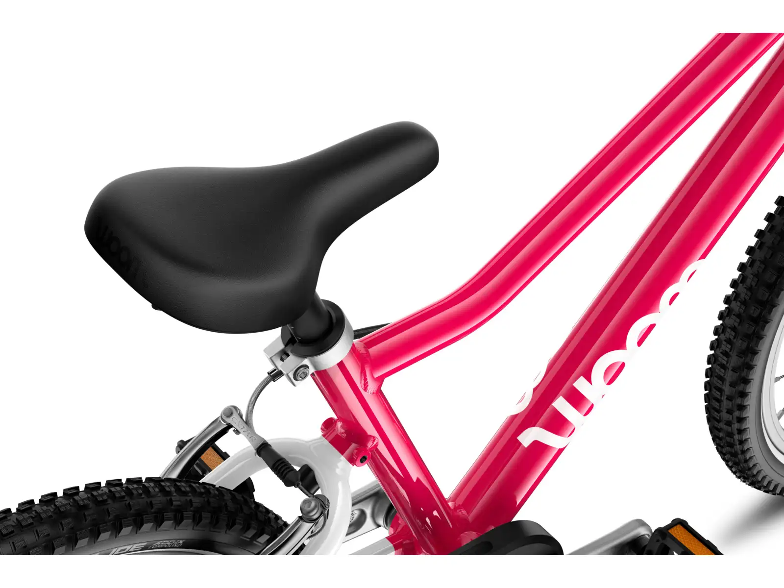 Woom GO 2 children's bike 14" Hot Pink