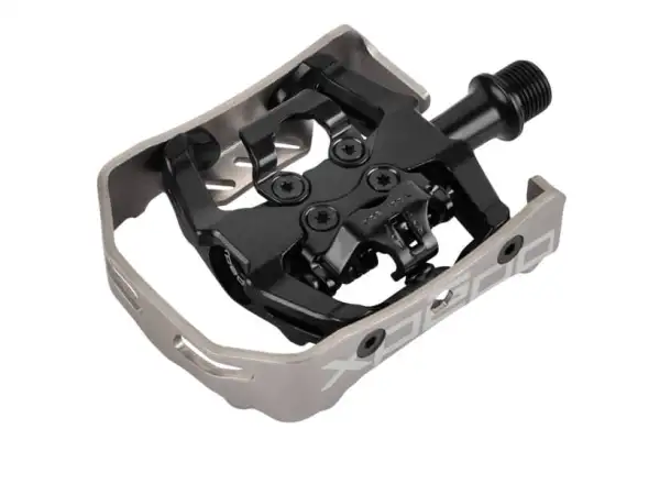 X-pedo Milo SPD clipless pedals black/silver