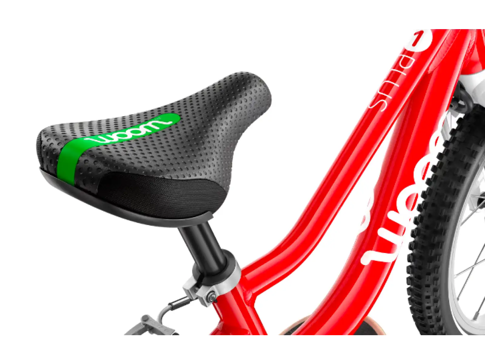 Woom 1 Plus Red 14 children's balance bike