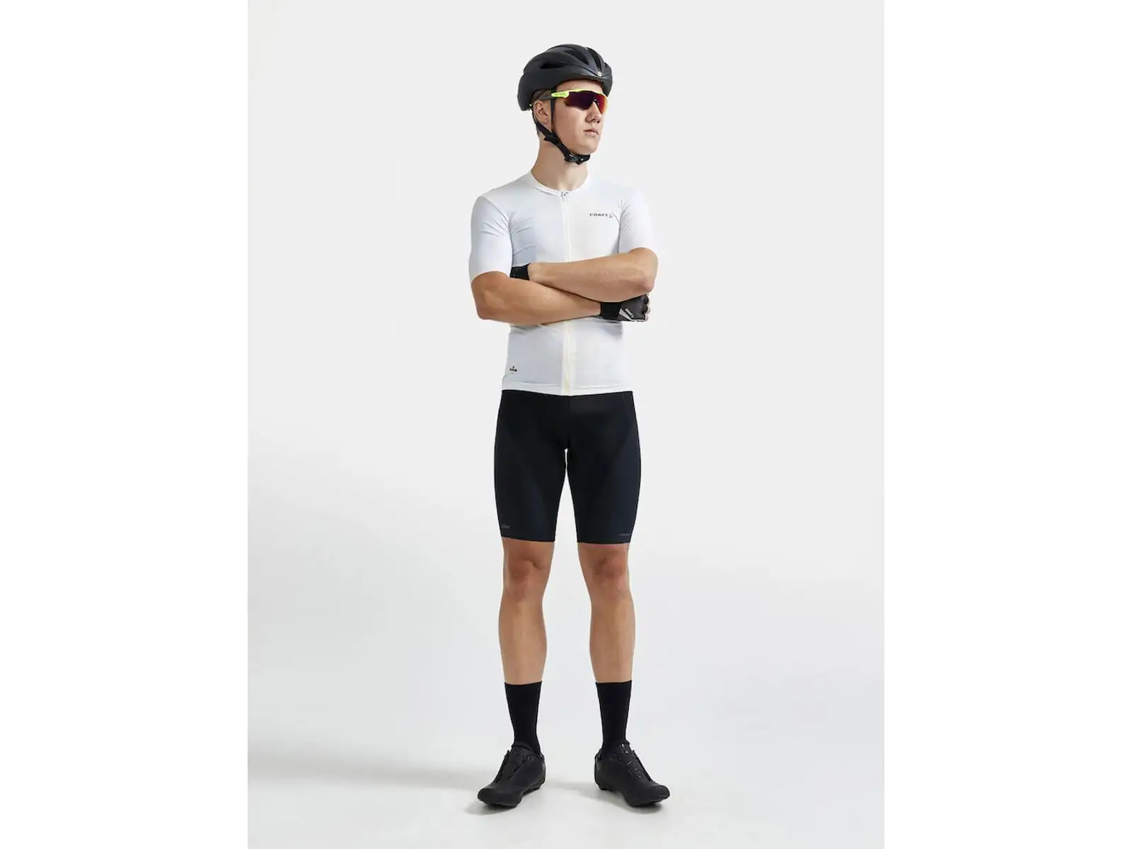 Craft ADV Aero Bib men's shorts with padding and braces black