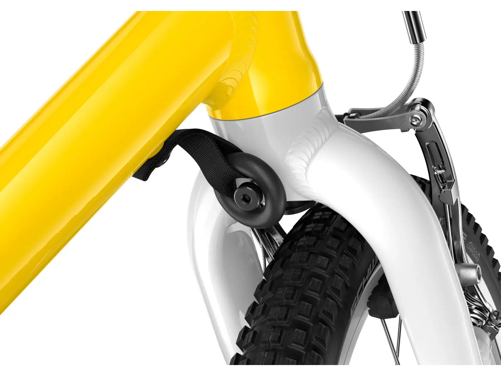Woom GO 1 Plus Vibrant Yellow 14 children's balance bike