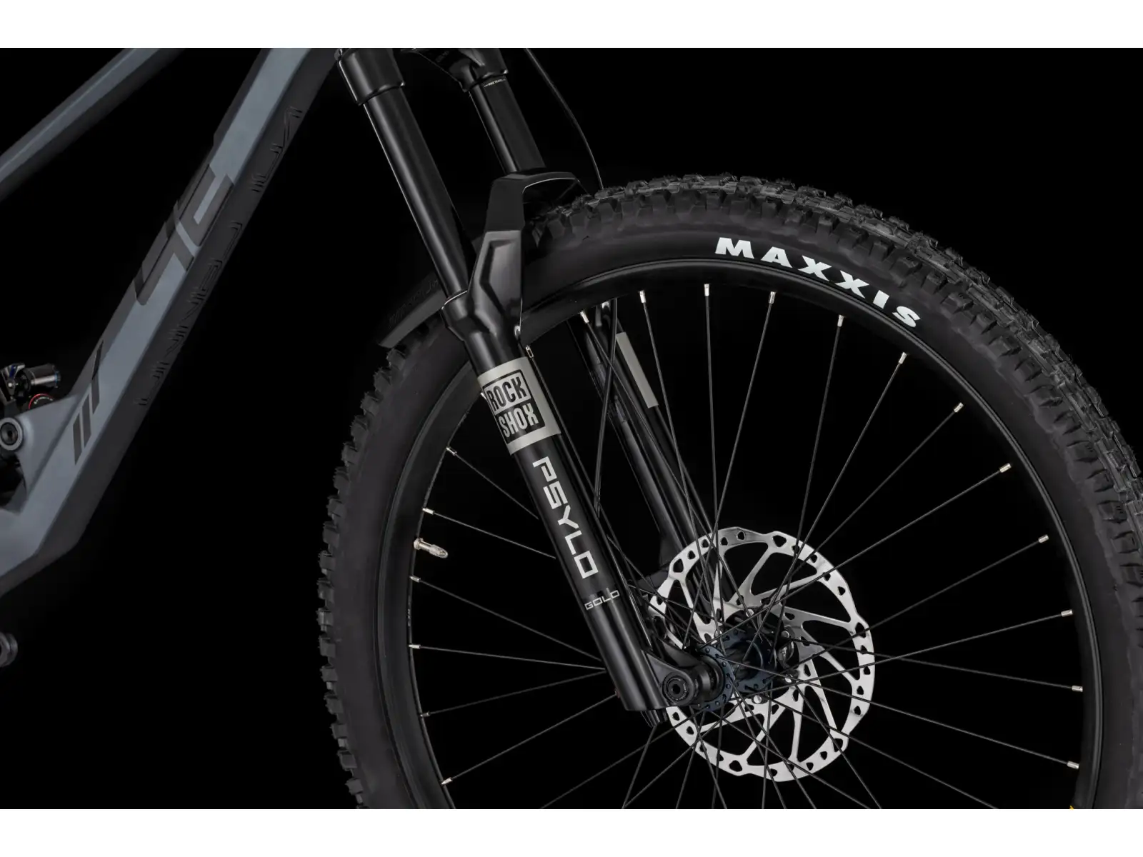 4Ever Volcanno Etna full suspension mountain bike Grey Matt/Black