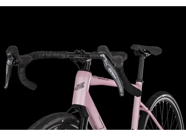 4Ever Grizzly Elite gravel bike coral / black