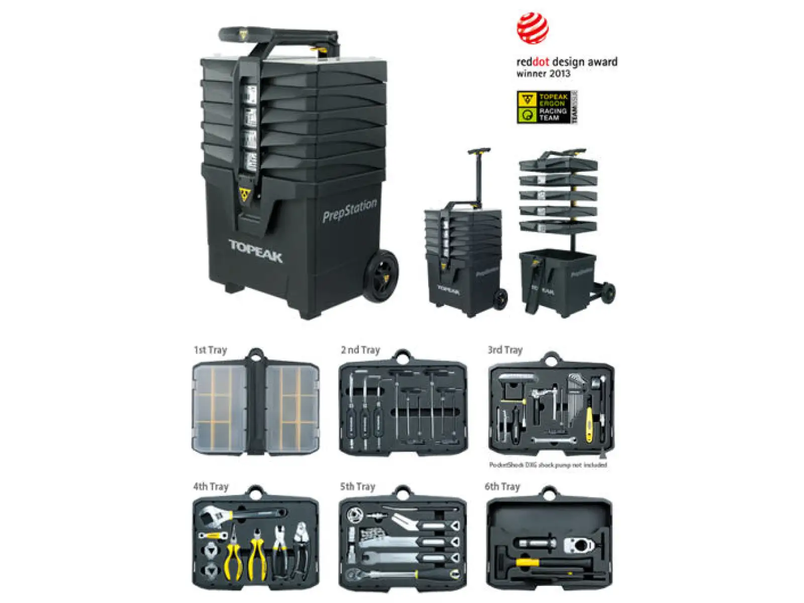 Topeak Prepstation workshop tool set 52 pcs