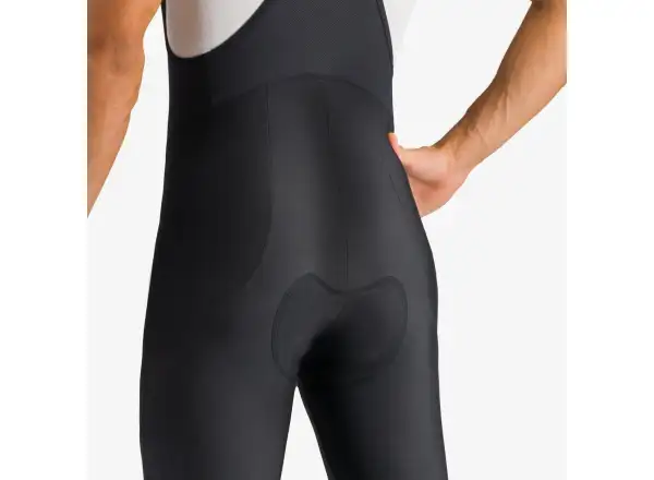 Castelli Entrata men's bib shorts with chamois Black