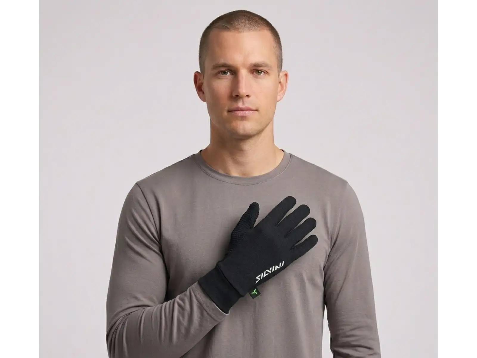 Silvini Ledro unisex winter gloves Black