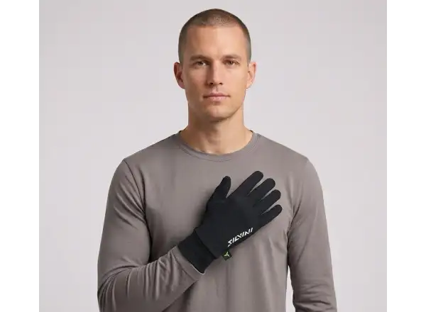 Silvini Ledro unisex winter gloves Black