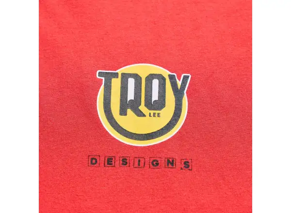 Troy Lee Designs Happy Dayz men's T-shirt short sleeve Scarlet
