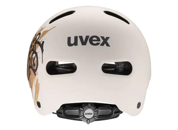 Uvex Kid 4 Style kids helmet Super Hero Warm Grey Matt